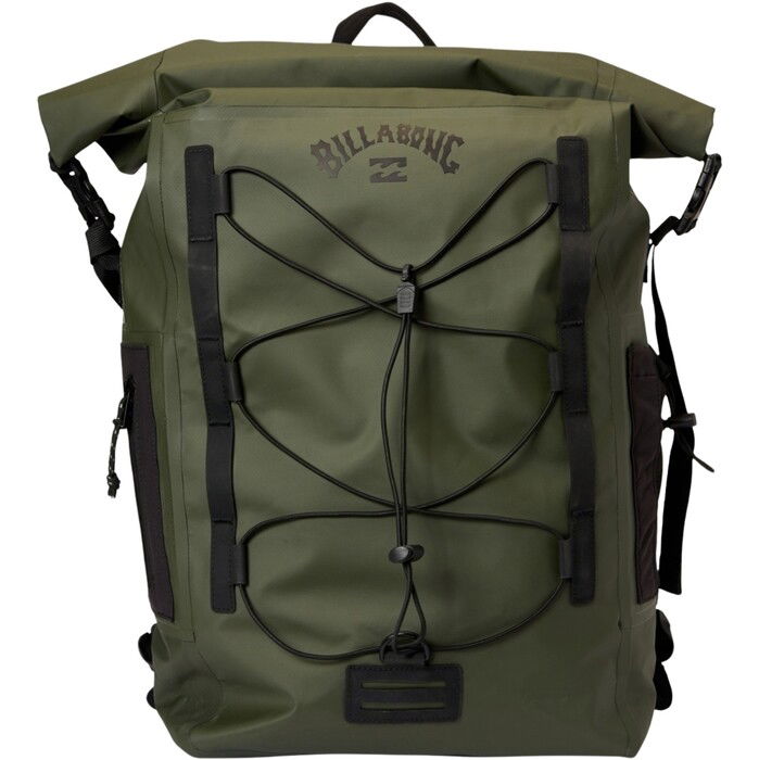 2024 Billabong Surftrek Storm 40L Roll Top Nass Dry ABYBP00161 Military